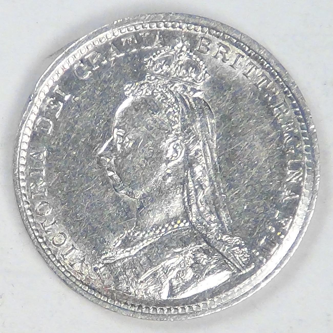 GREAT BRITAIN, Victoria, 1887, 3 Pence, Extra Fine details