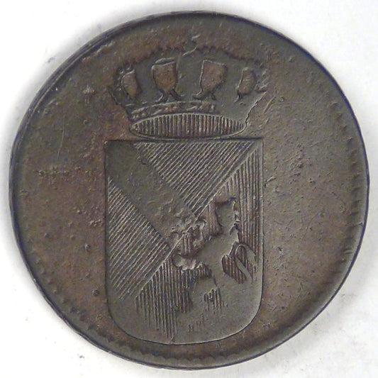 GERMANY - Baden, Karl I Friedrich, 1807 Kreuzer, Fine
