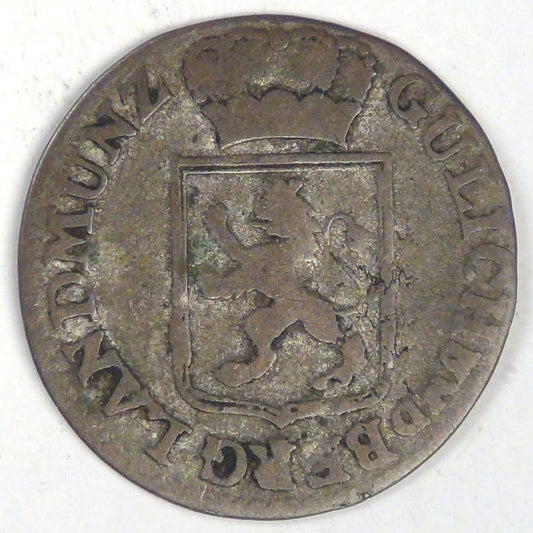 GERMANY - Duchy of Jülich-Berg, Karl Theodor, 1792, 3 Stüber, Choice VG