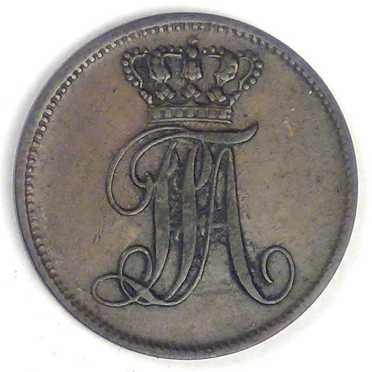 GERMANY - Oldenburg, Paul Friedrich August, 1846 Schwaren, Choice Very Fine