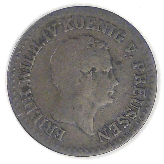 GERMANY - Prussia, Friedrich Wilhelm IV, 1842 D, Silbergroschen, Fine