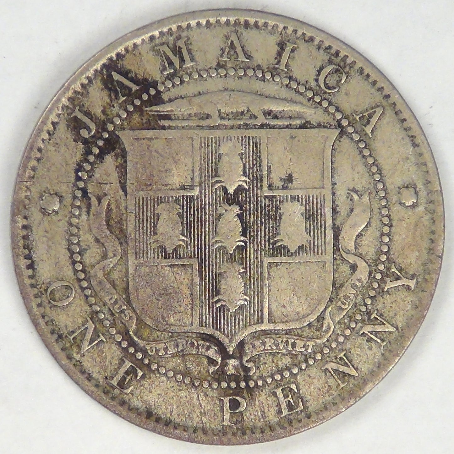JAMAICA - Commonwealth, Edward VII, 1907, Penny, Choice Fine