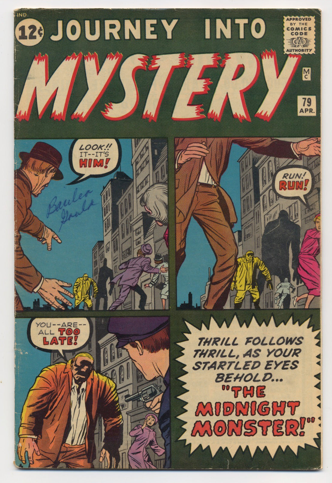 Journey Into Mystery #79 (VG+)