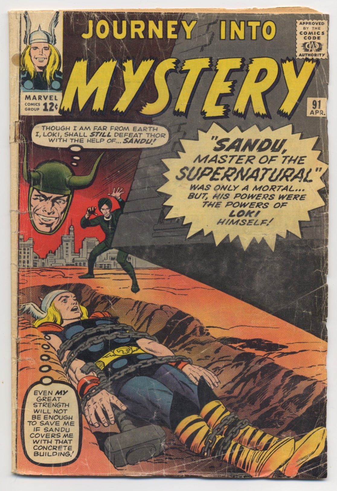 Journey Into Mystery #91 (PO)