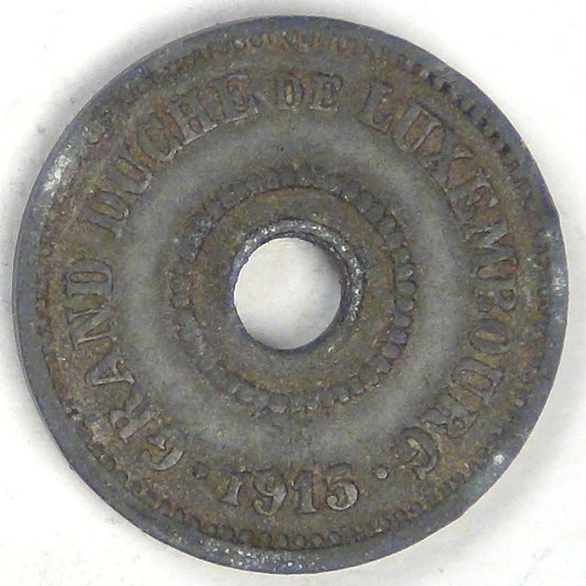 LUXEMBOURG - Grand Duchy, Marie-Adelaide, 1915, 5 Centimes, Choice Very Fine