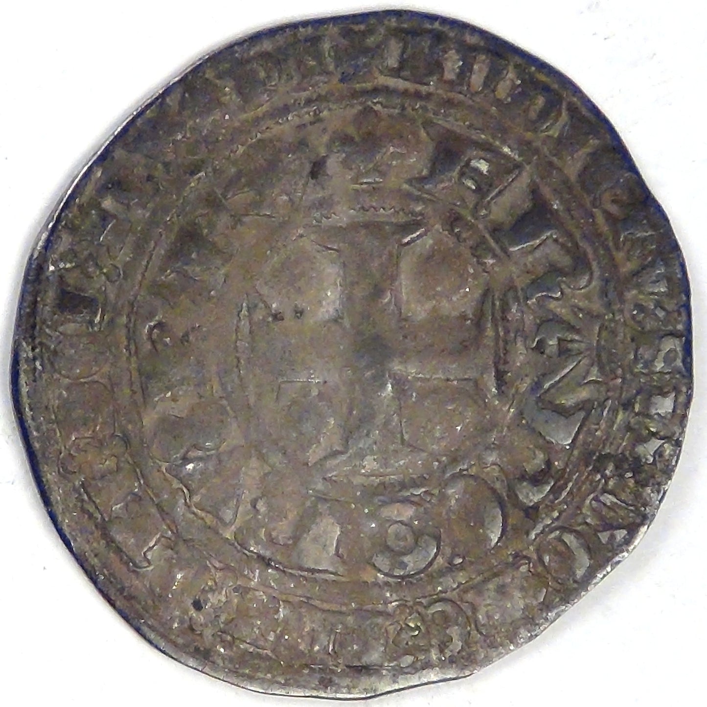 FRANCE - Kingdom, Charles V “The Wise”, ND (1365-1380) Blanc, Very Fine