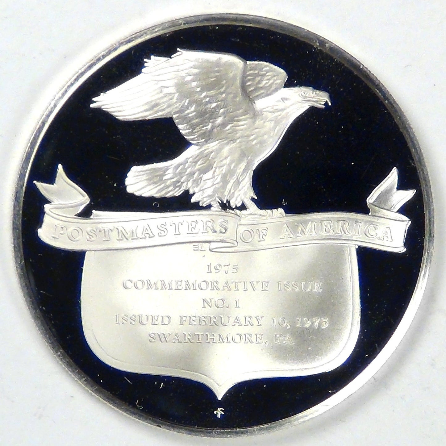 ND (1975) Benjamin West Silver Medal, Gem Proof DCAM