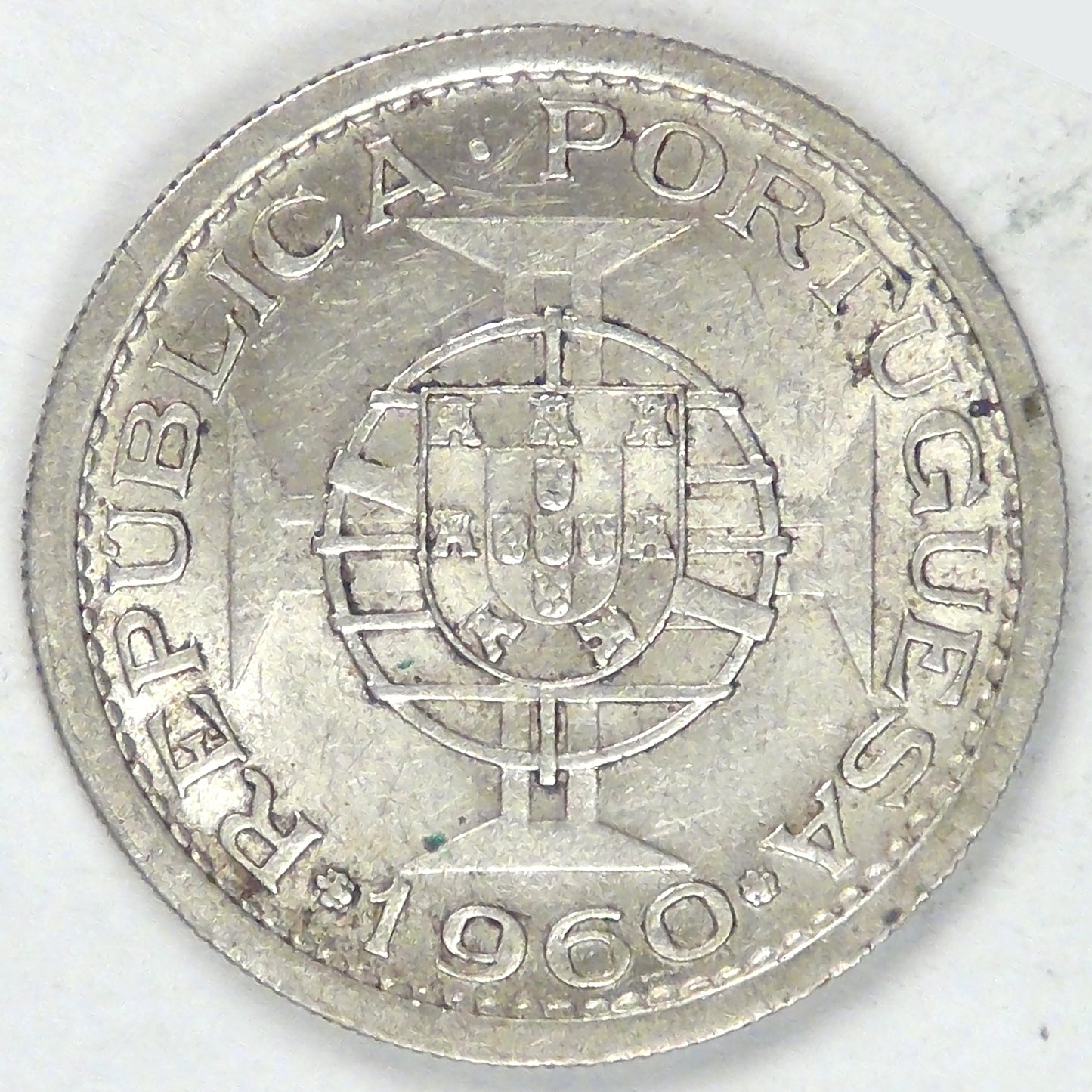 MOZAMBIQUE - Portuguese Colony, 1960, 5 Escudos, Almost Uncirculated