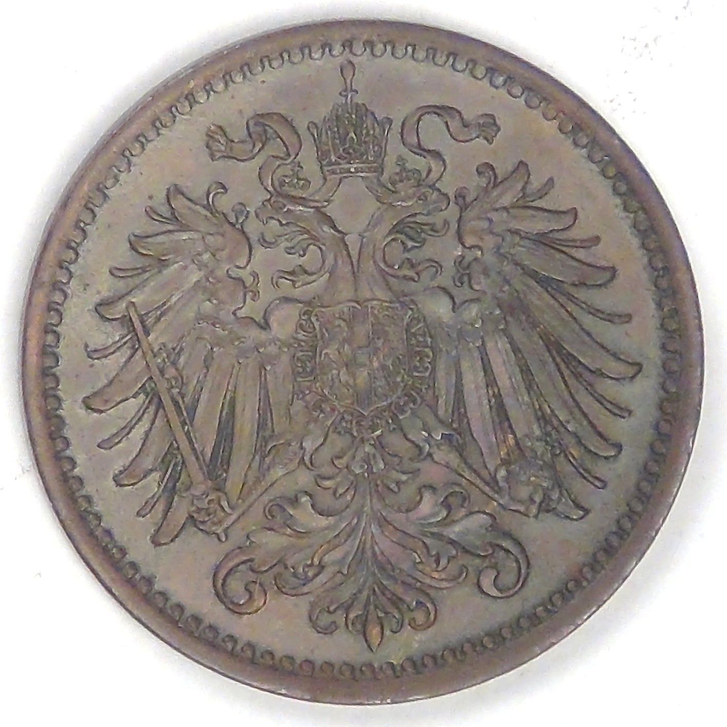 AUSTRIA - Empire, Franz Joseph I, 1894 Heller, Choice BU BN