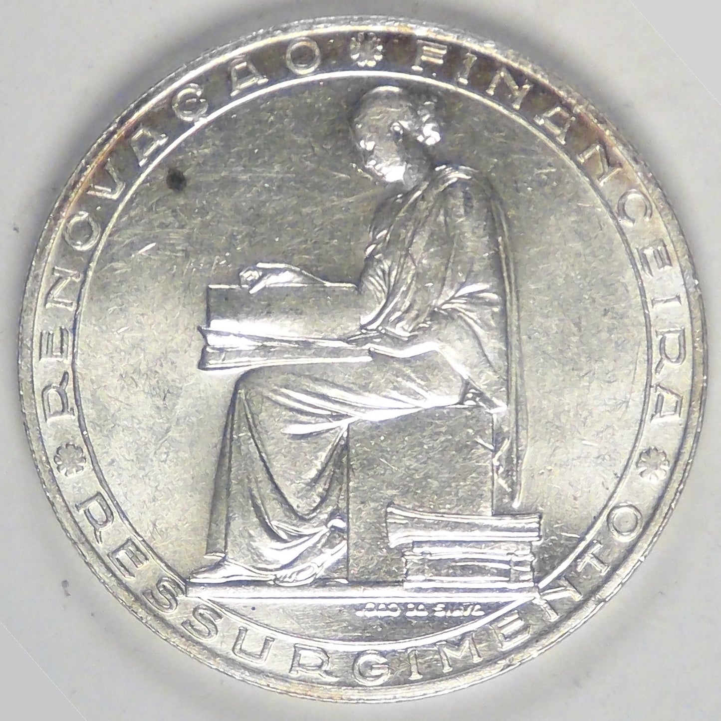 PORTUGAL - 2nd Republic, 1953, 20 Escudos, Choice AU