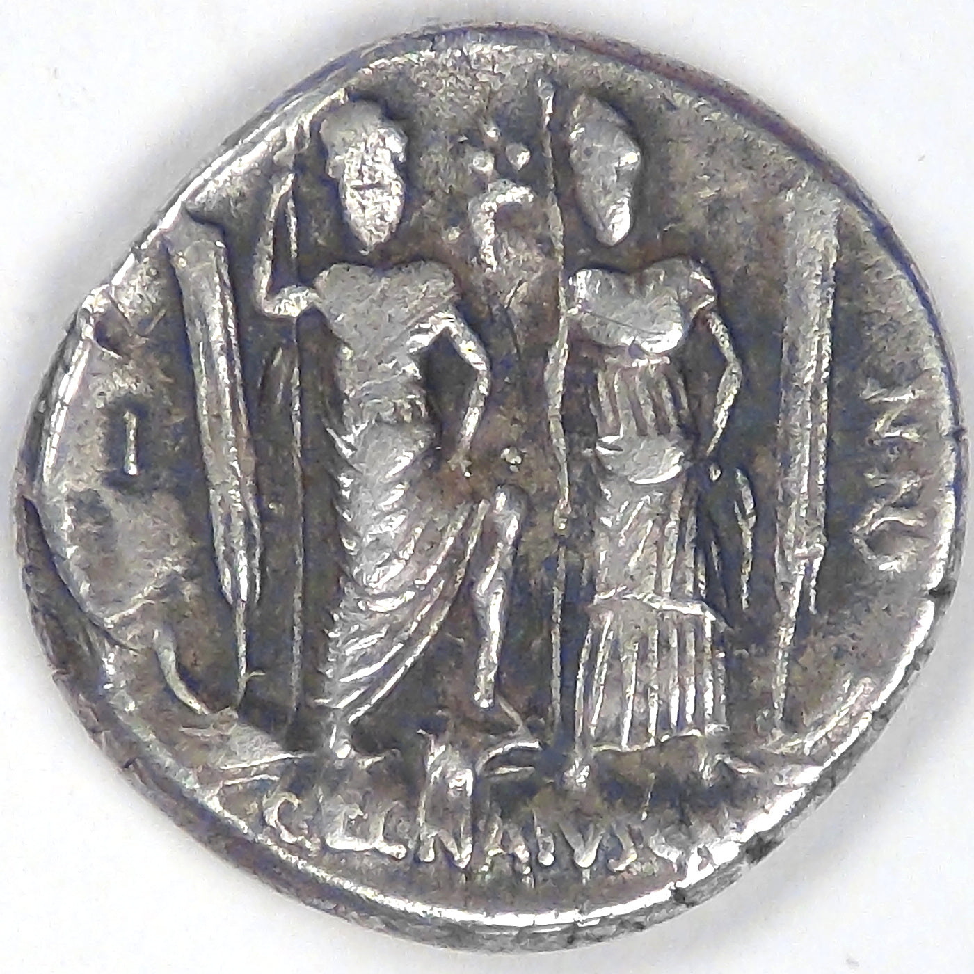 ROME REPUBLIC, C. Egnatius Cn.f.f Cn.n. Maxsumus, 75 BC, AR Denarius, Choice Very Fine