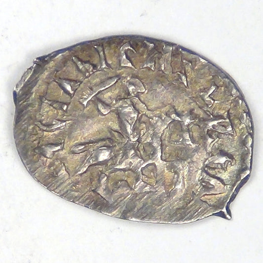 RUSSIA - Empire, Ivan III Vasiliyevich (1462-1505), ND (1480-1505) AR Denga, Very Fine