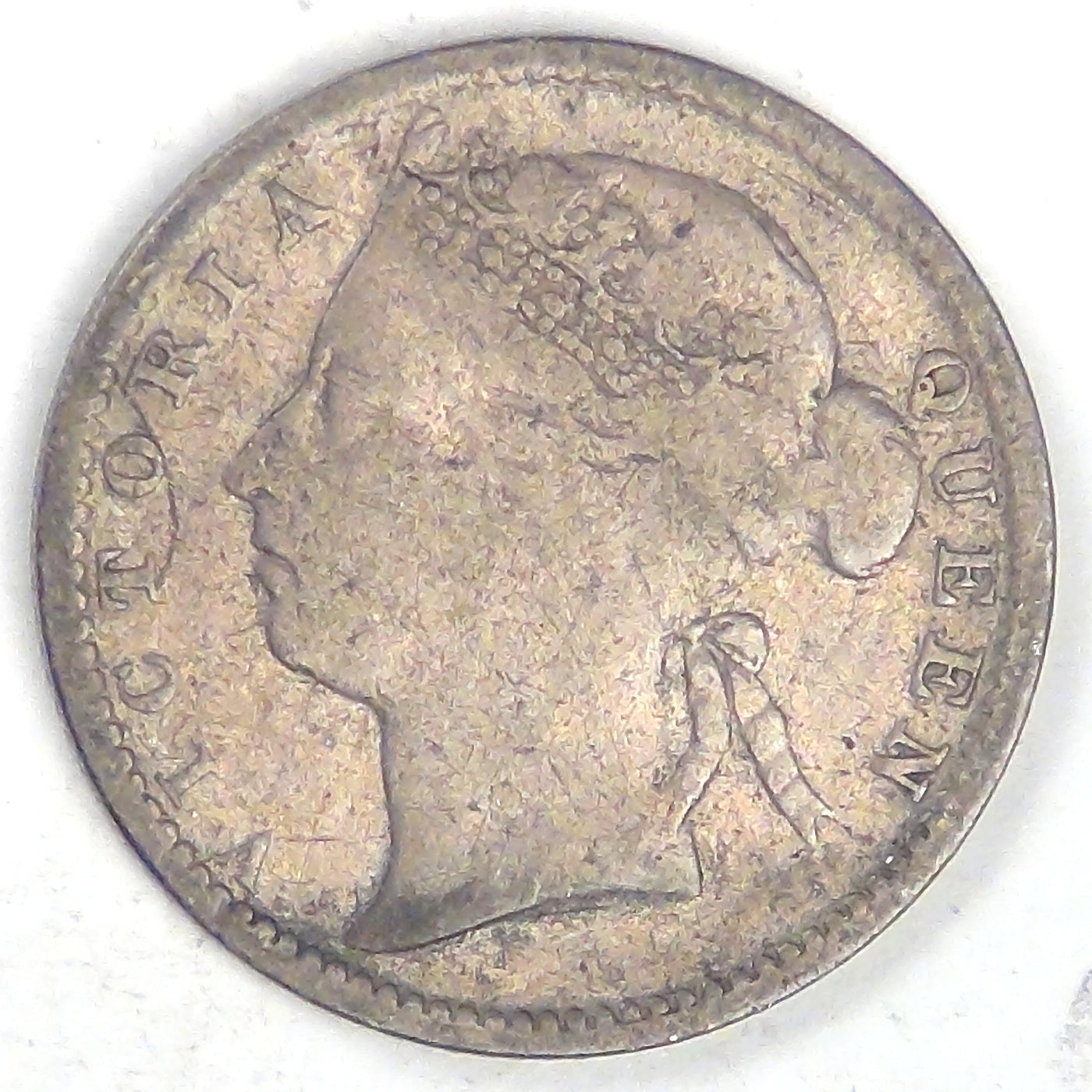 STRAITS SETTLEMENTS - British Colony, Victoria, 1894, 10 Cents, Fine