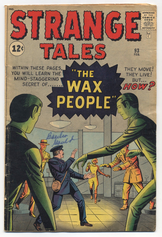 Strange Tales #93 (GD)