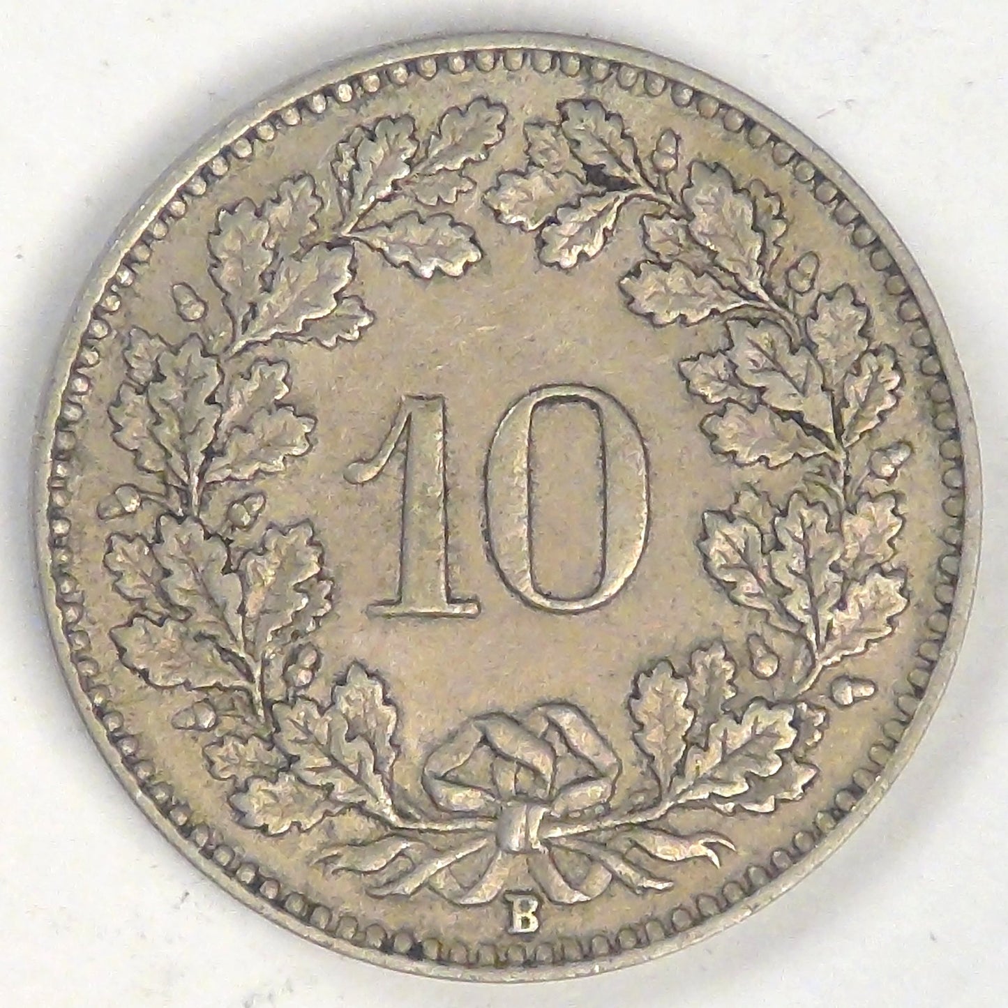 SWITZERLAND, 1927 B, 10 Rappen, Chocie Extra Fine