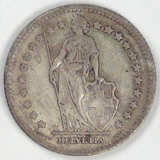 SWITZERLAND, 1932 B, Franc, Choice VF / EF