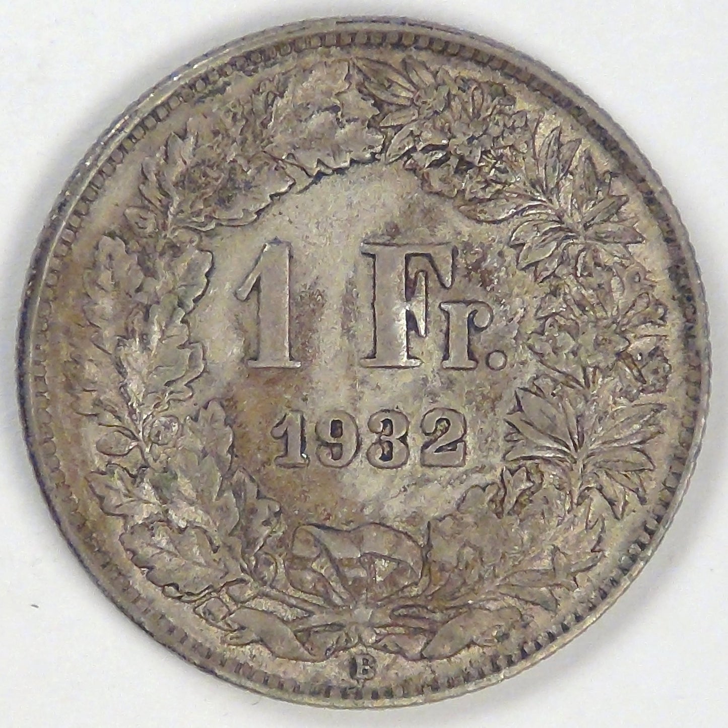 SWITZERLAND, 1932 B, Franc, Choice VF / EF