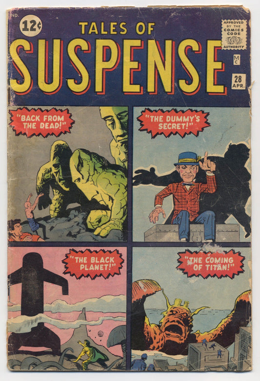 Tales of Suspense #28 (GD+)