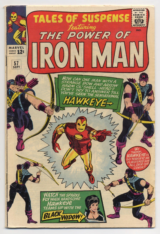 Tales of Suspense #57 (VG-)