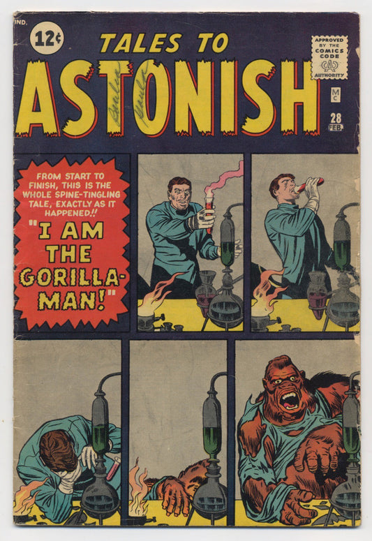 Tales to Astonish #28 (VG)