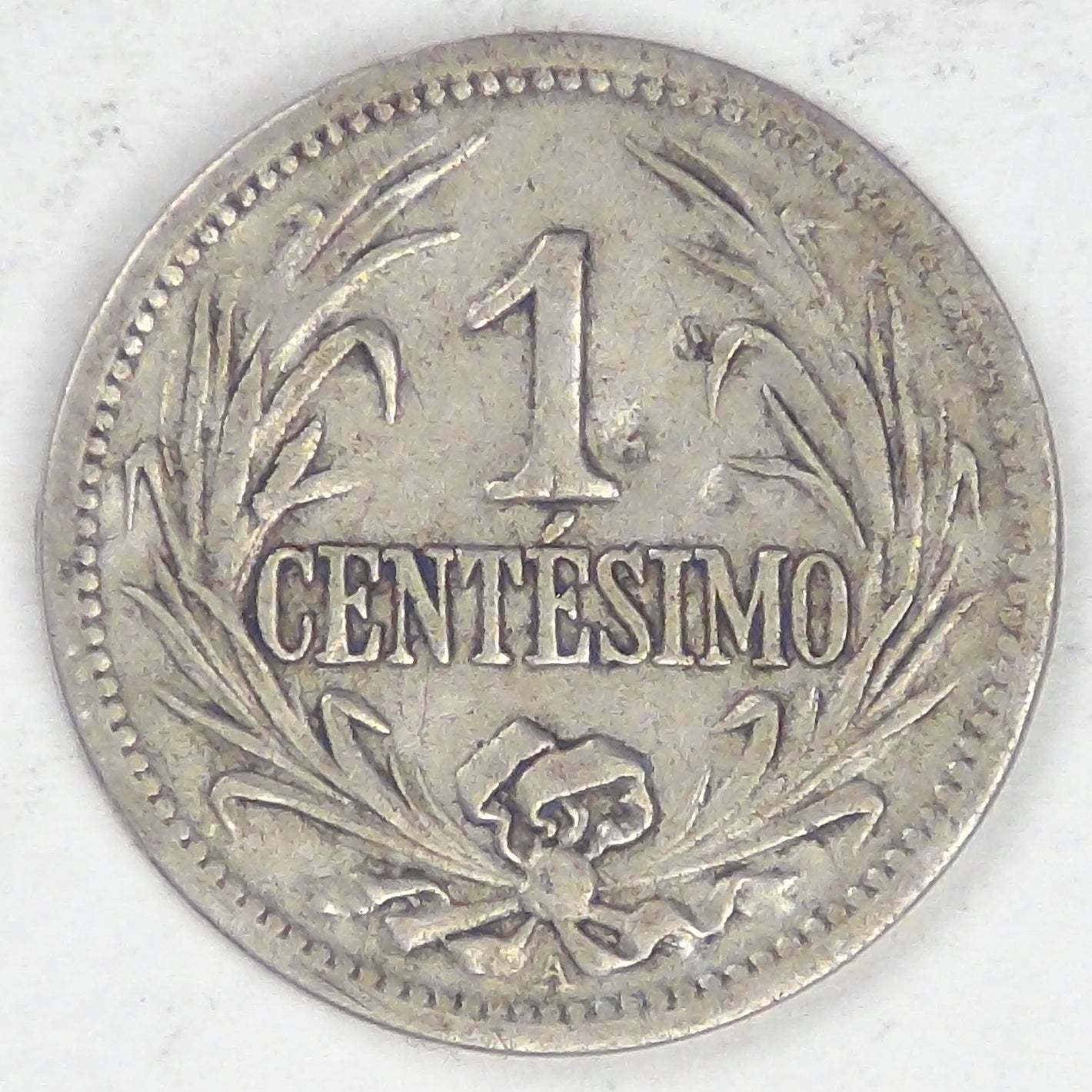 URUGUAY - Republic, 1901 A, Centésimo, Very Fine