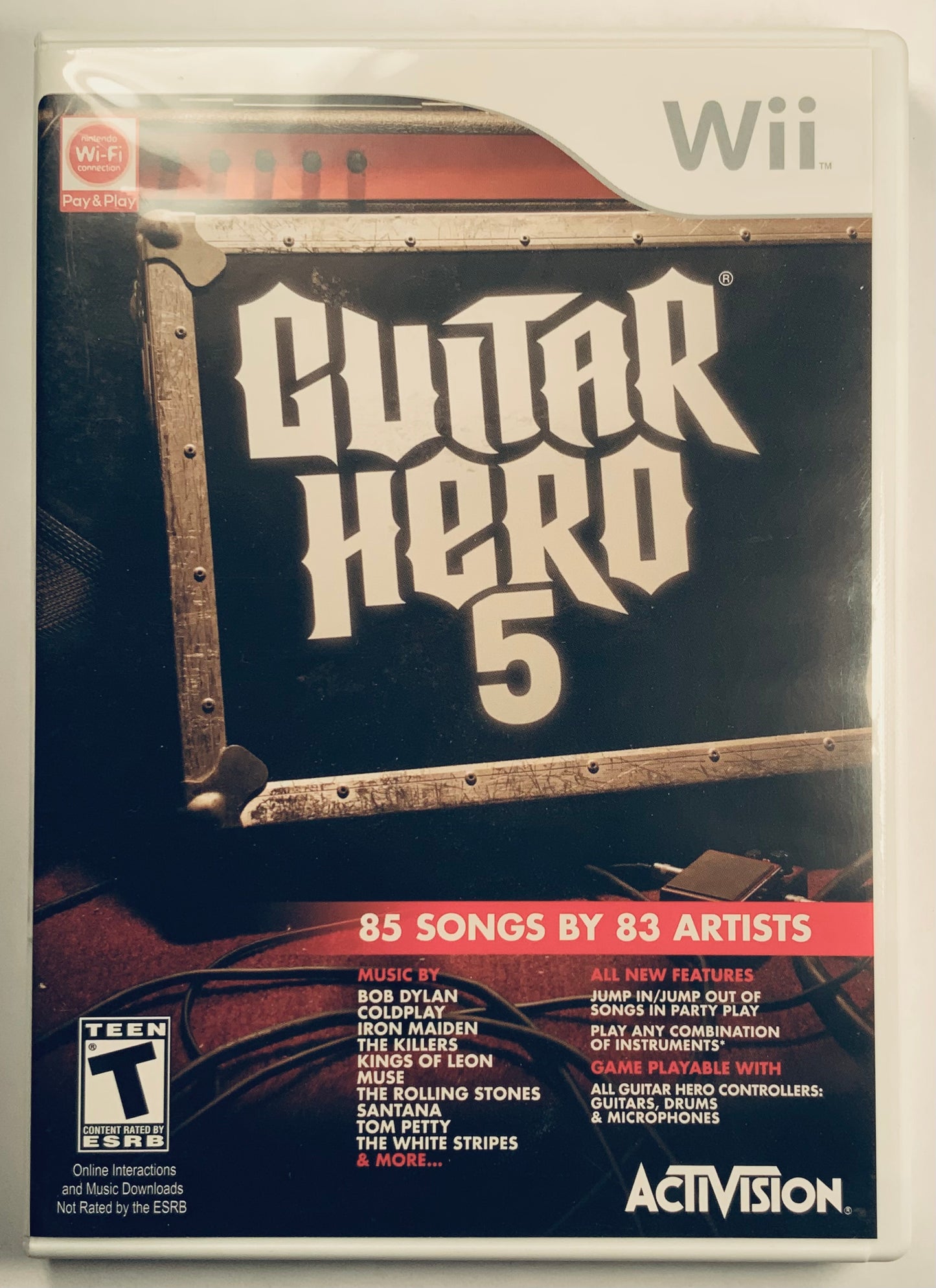Guitar Hero 5 for Wii (game only)