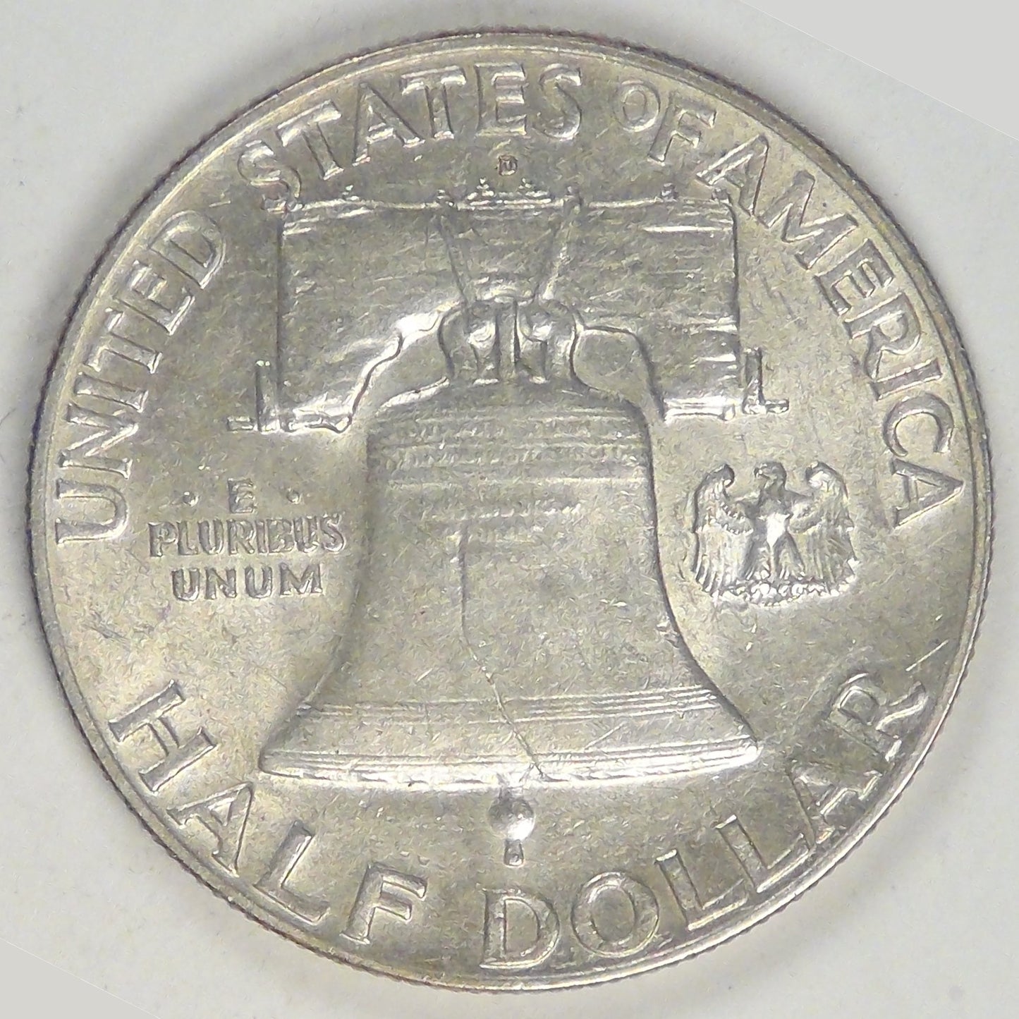 1949-D Franklin Half Dollar, AU-50