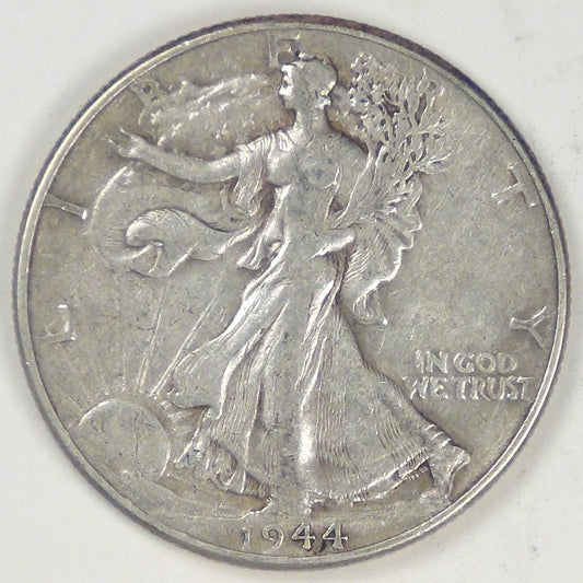 1944 Walking Liberty Half Dollar, VF-20