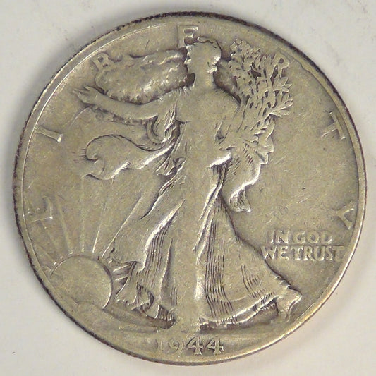1944 Liberty Walking Half Dollar, F-12