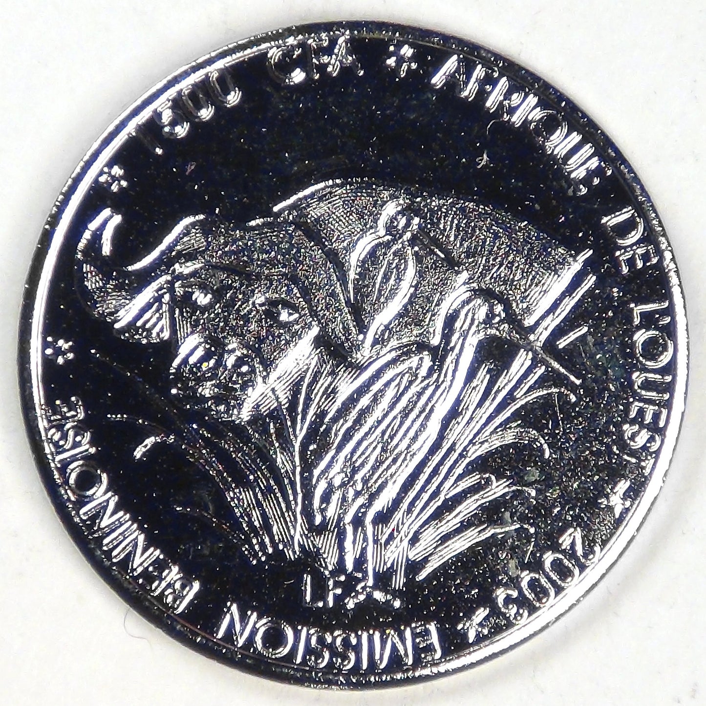 BENIN - Republic, 2003, 1500 Francs, BU