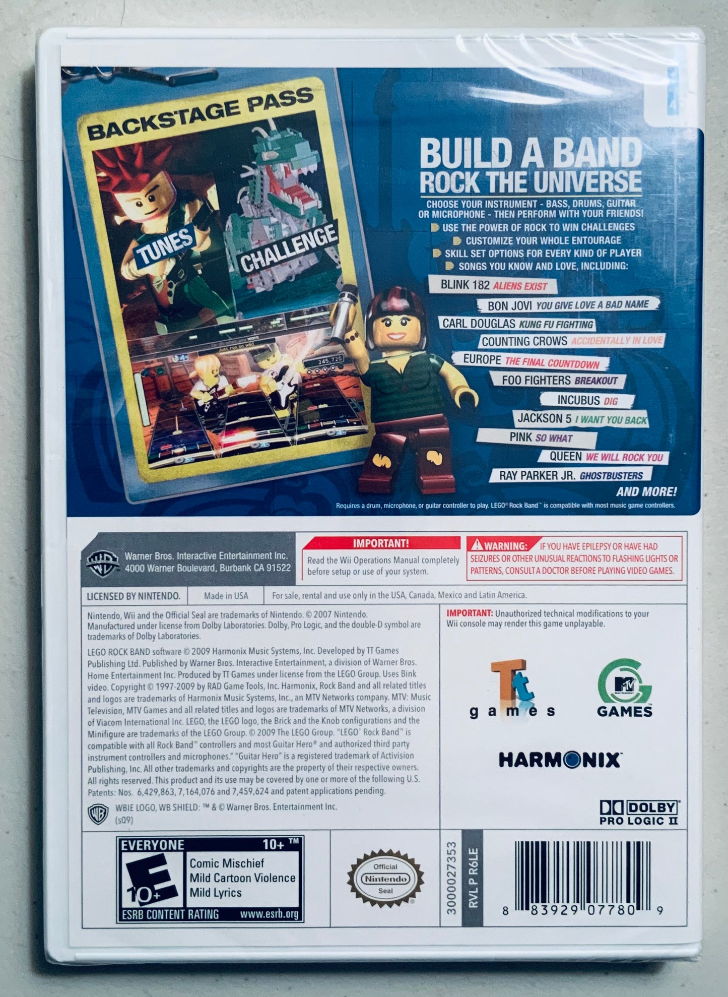 LEGO Rock Band for Wii