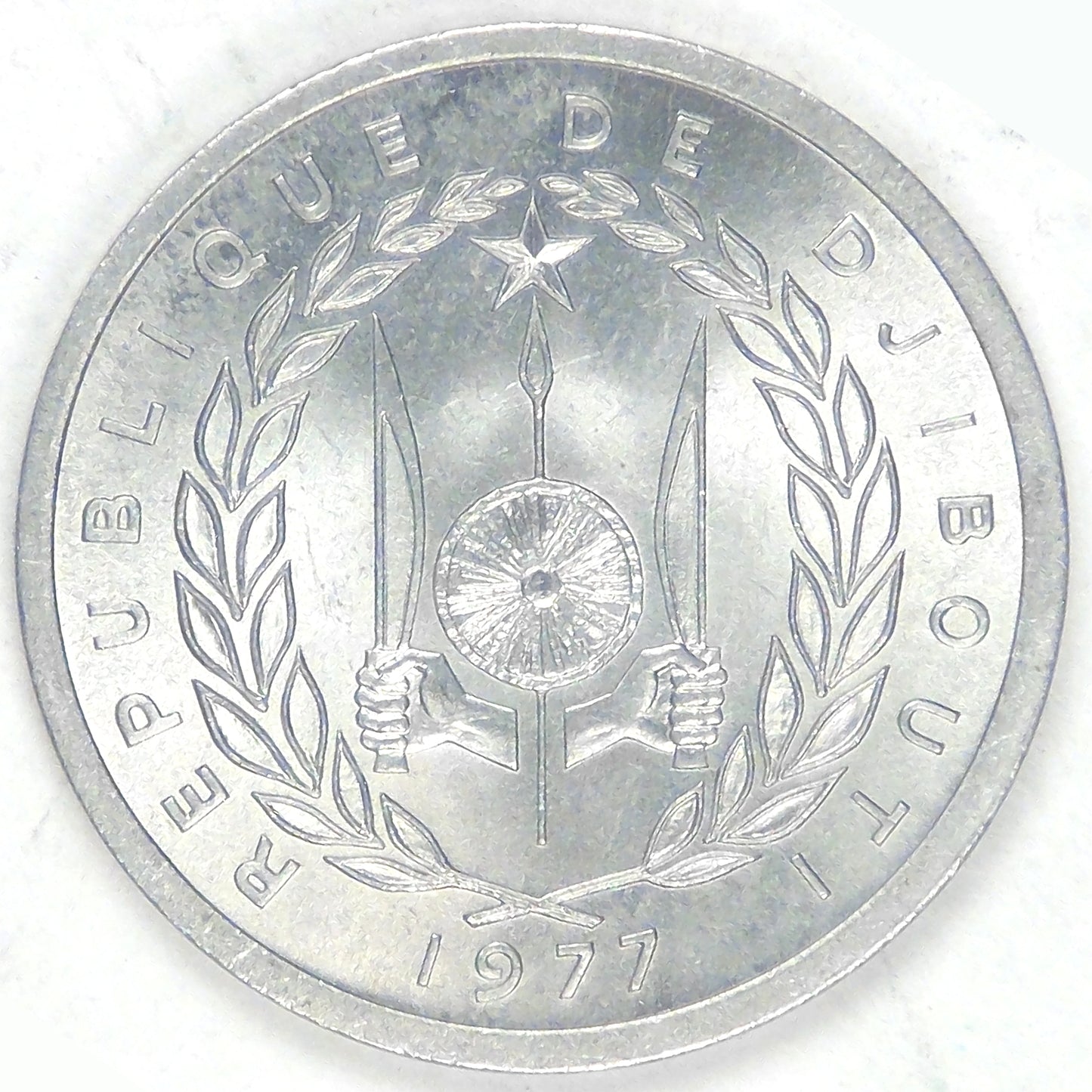 DJIBOUTI - Republic, 1977, 2 Francs, Choice BU