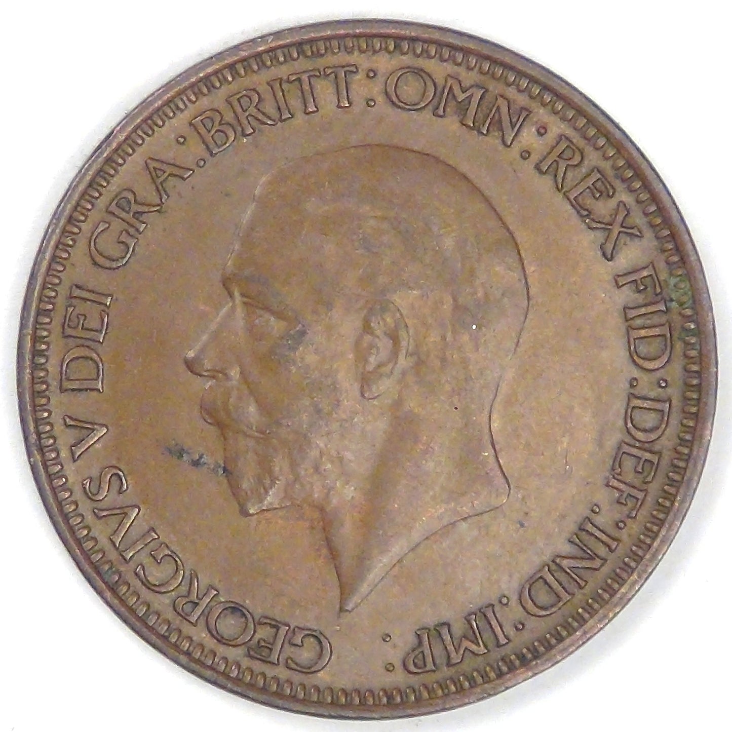 GREAT BRITAIN, George V, 1931, Half Penny, Choice Extra Fine