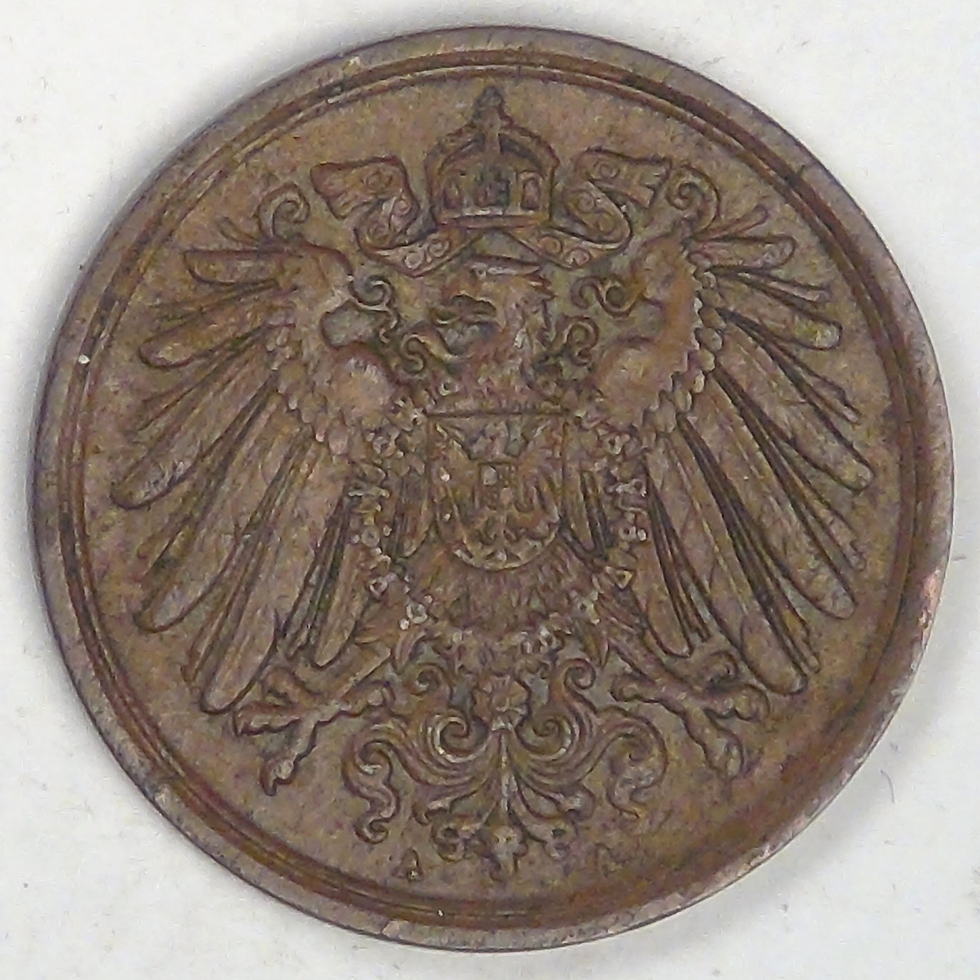 GERMANY - Empire, Wilhelm II, 1895 A, Pfennig, Extra Fine