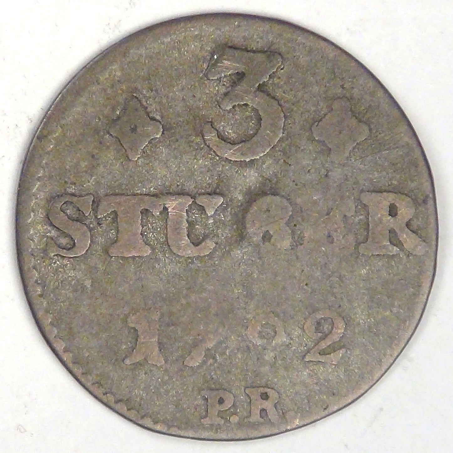 GERMANY - Duchy of Jülich-Berg, Karl Theodor, 1792, 3 Stüber, Choice VG