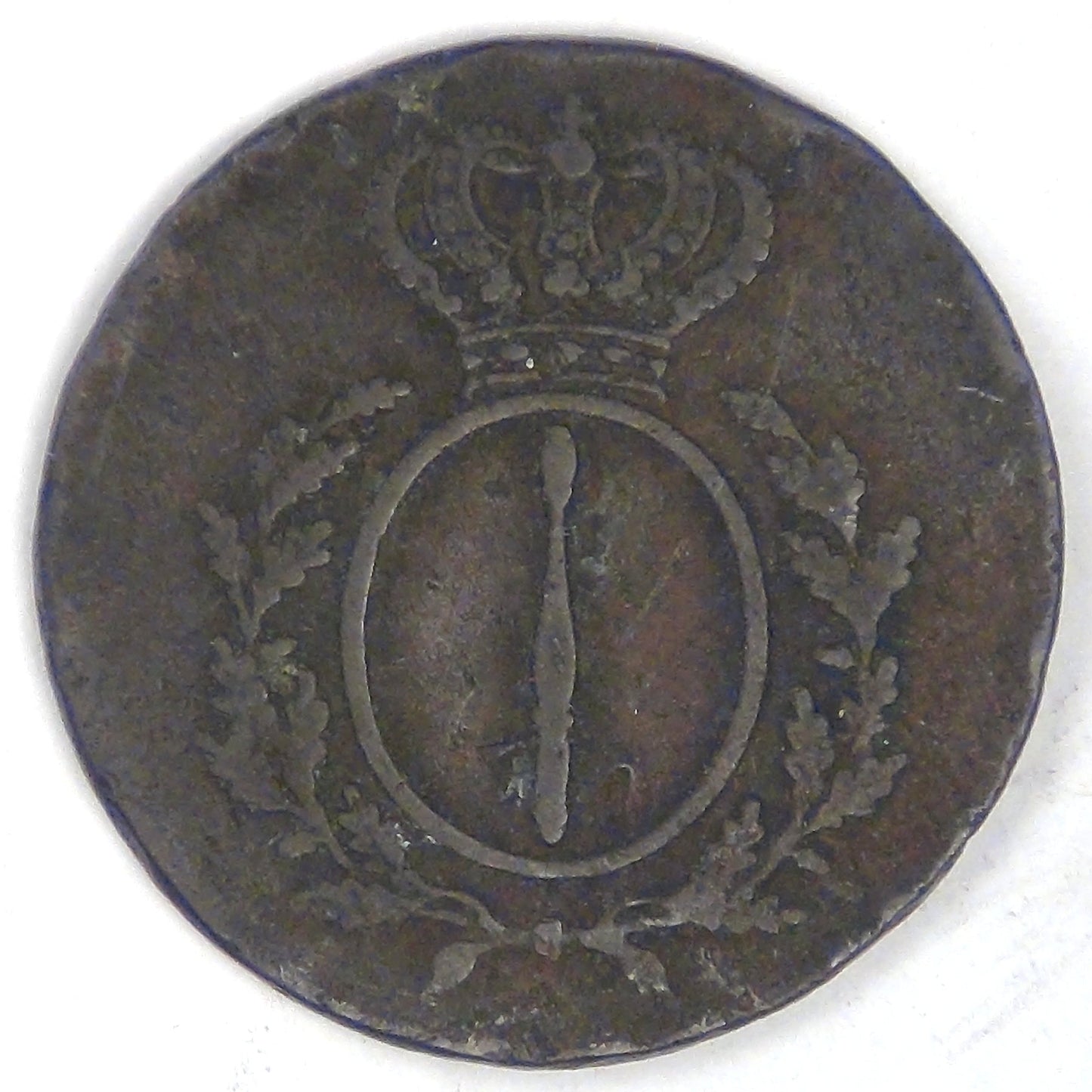 GERMANY - Prussia, Friedrich Wilhelm III, 1810 A, 2 Pfennige, Fine