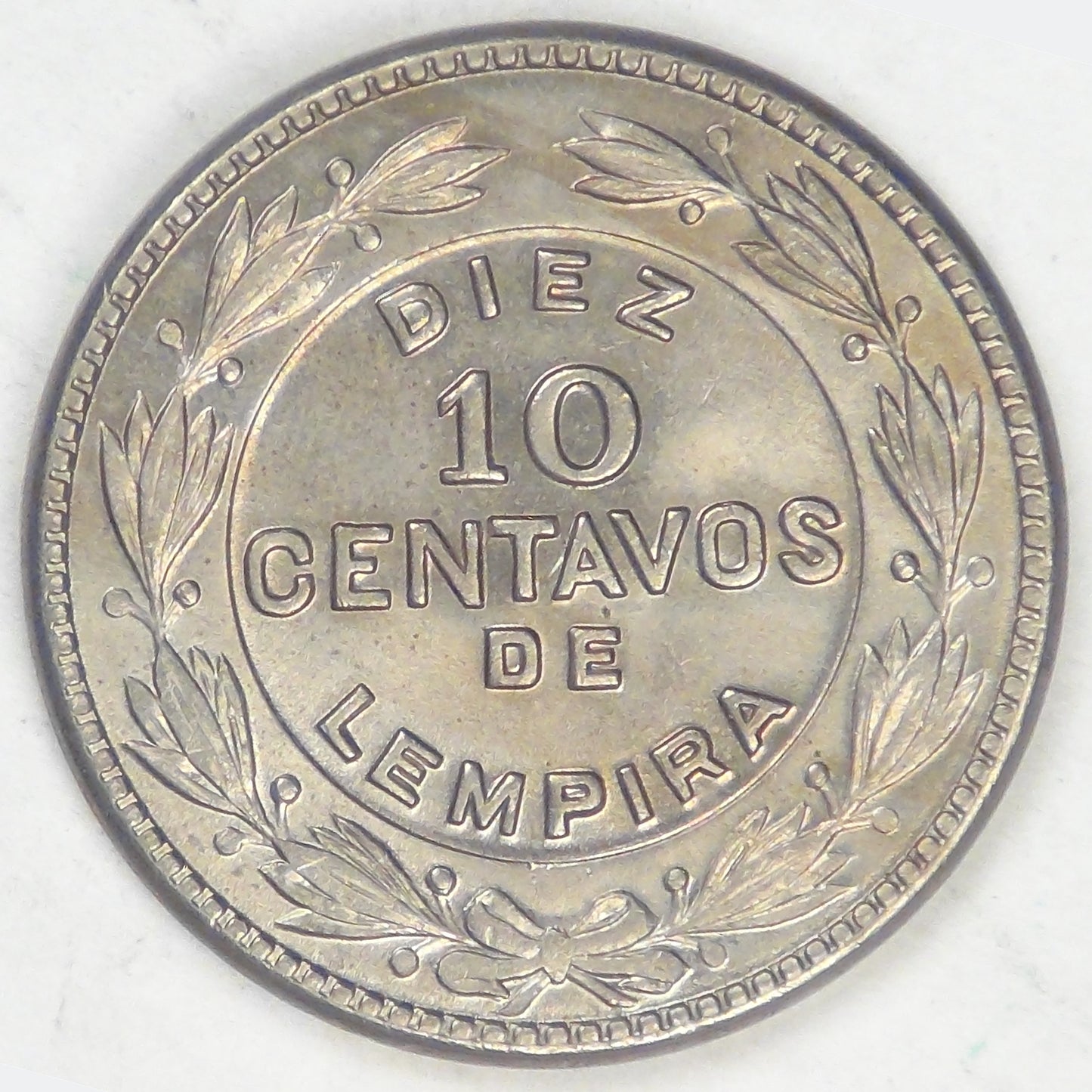 HONDURAS - Republic, 1956, 10 Centavos, Choice BU