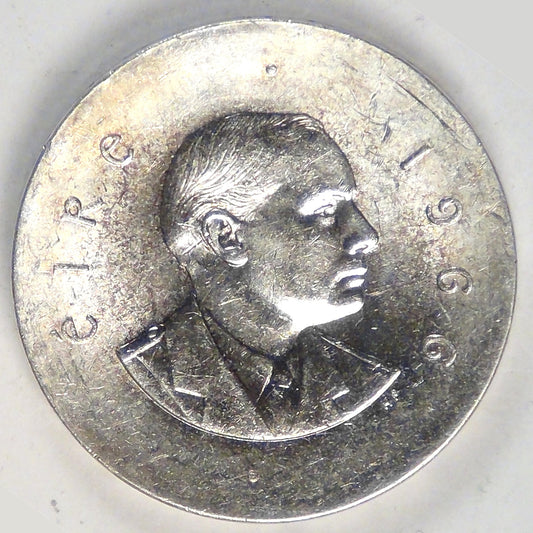 IRELAND - Republic, 1966, 10 Scilling, Choice AU