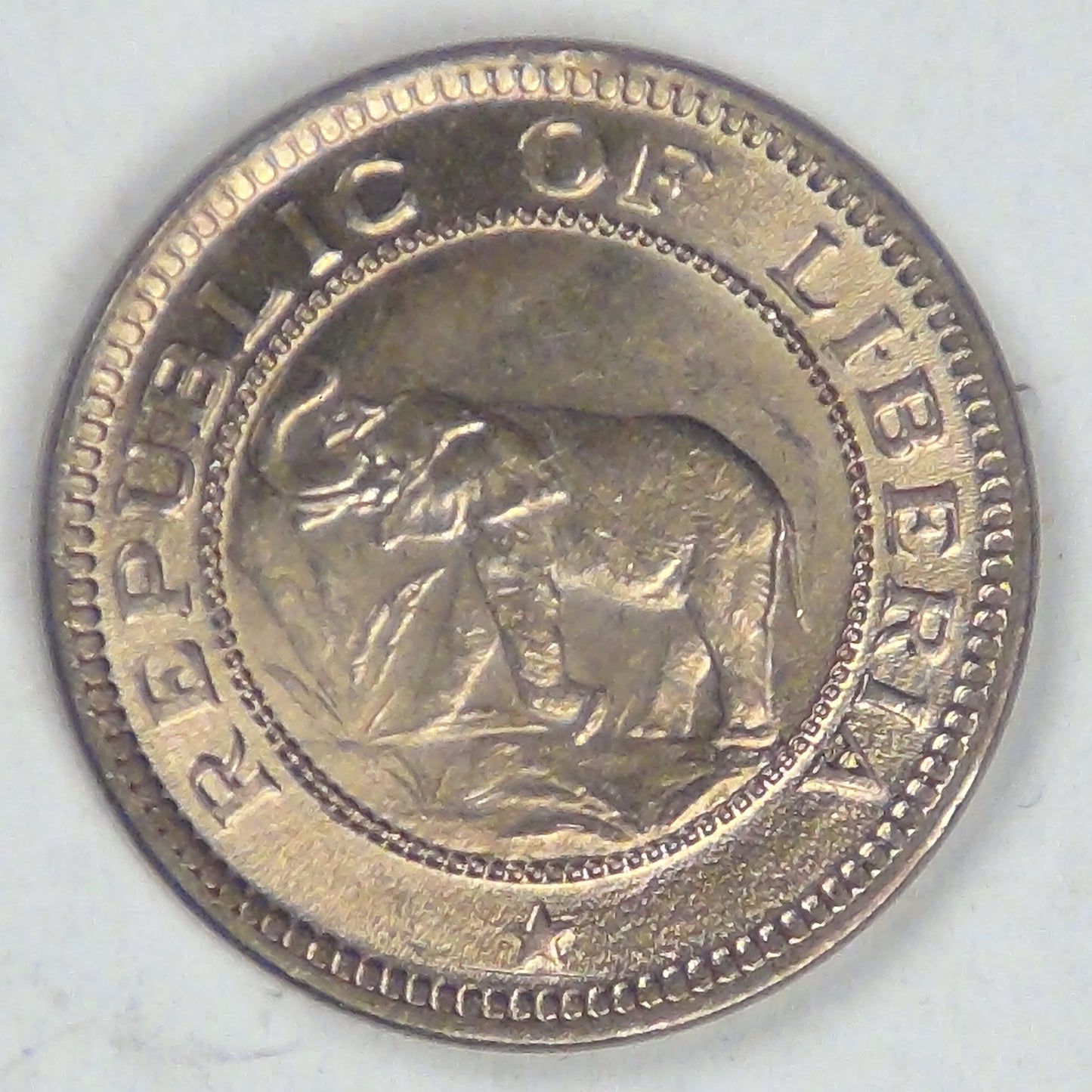 LIBERIA - Republic, 1941, ½ Cent, Choice BU