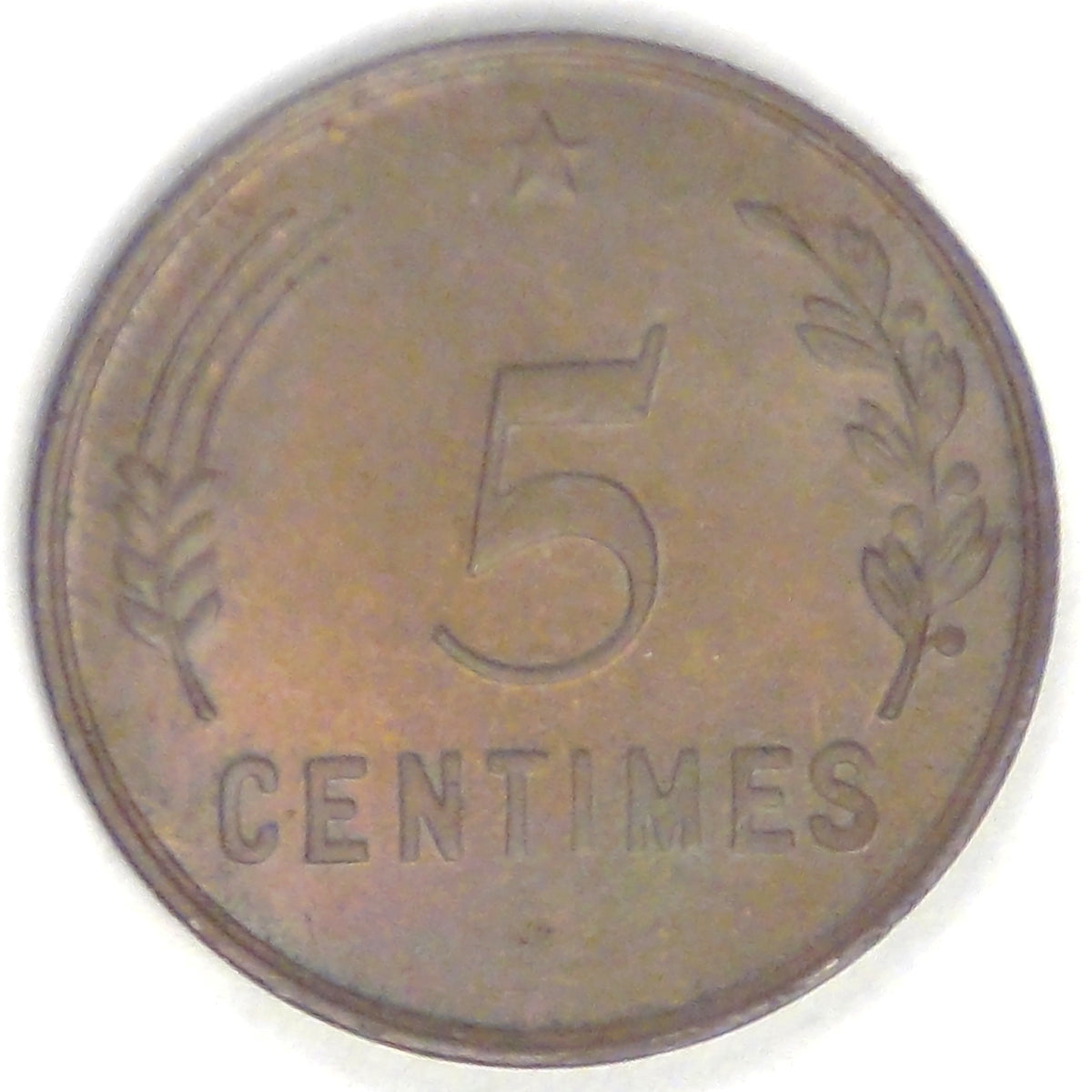 LUXEMBOURG - Grand Duchy, Charlotte, 1930, 5 Centimes, Choice BU BN