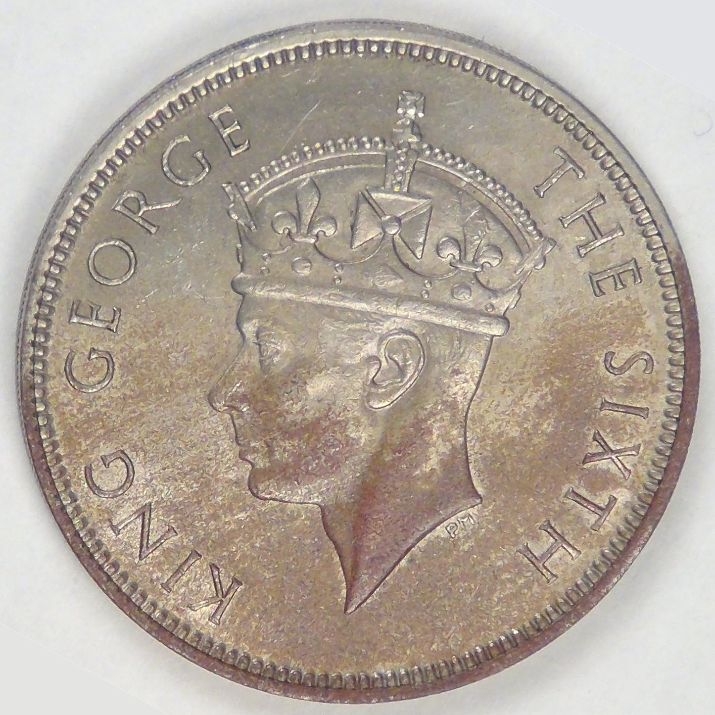 MAURITIUS - British Colony, George VI, 1950, Rupee, Choice AU