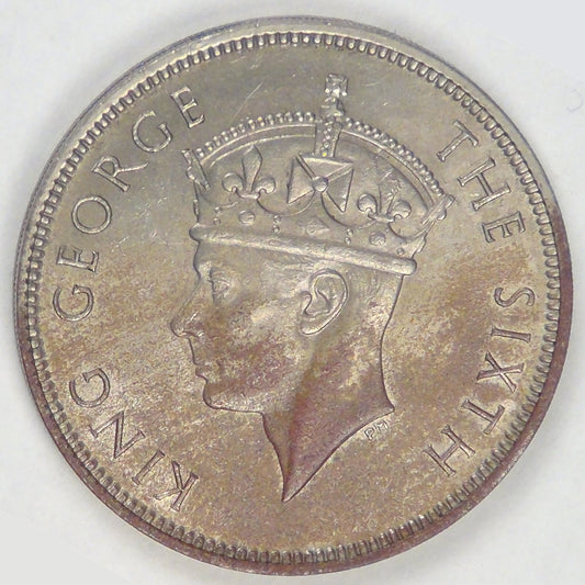 MAURITIUS - British Colony, George VI, 1950, Rupee, Choice AU