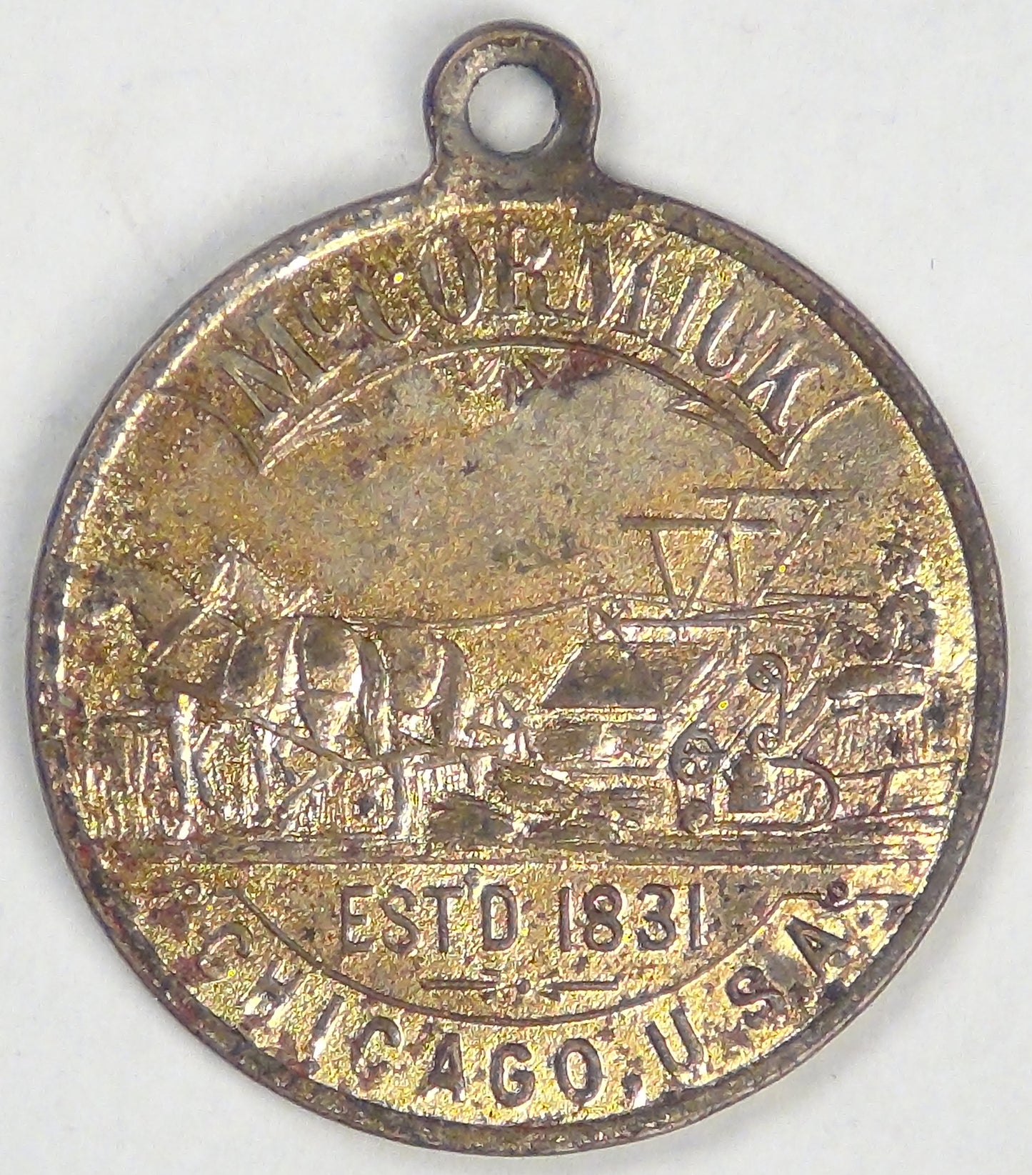 ARGENTINA, McCormick Reaper Medal, Extra Fine