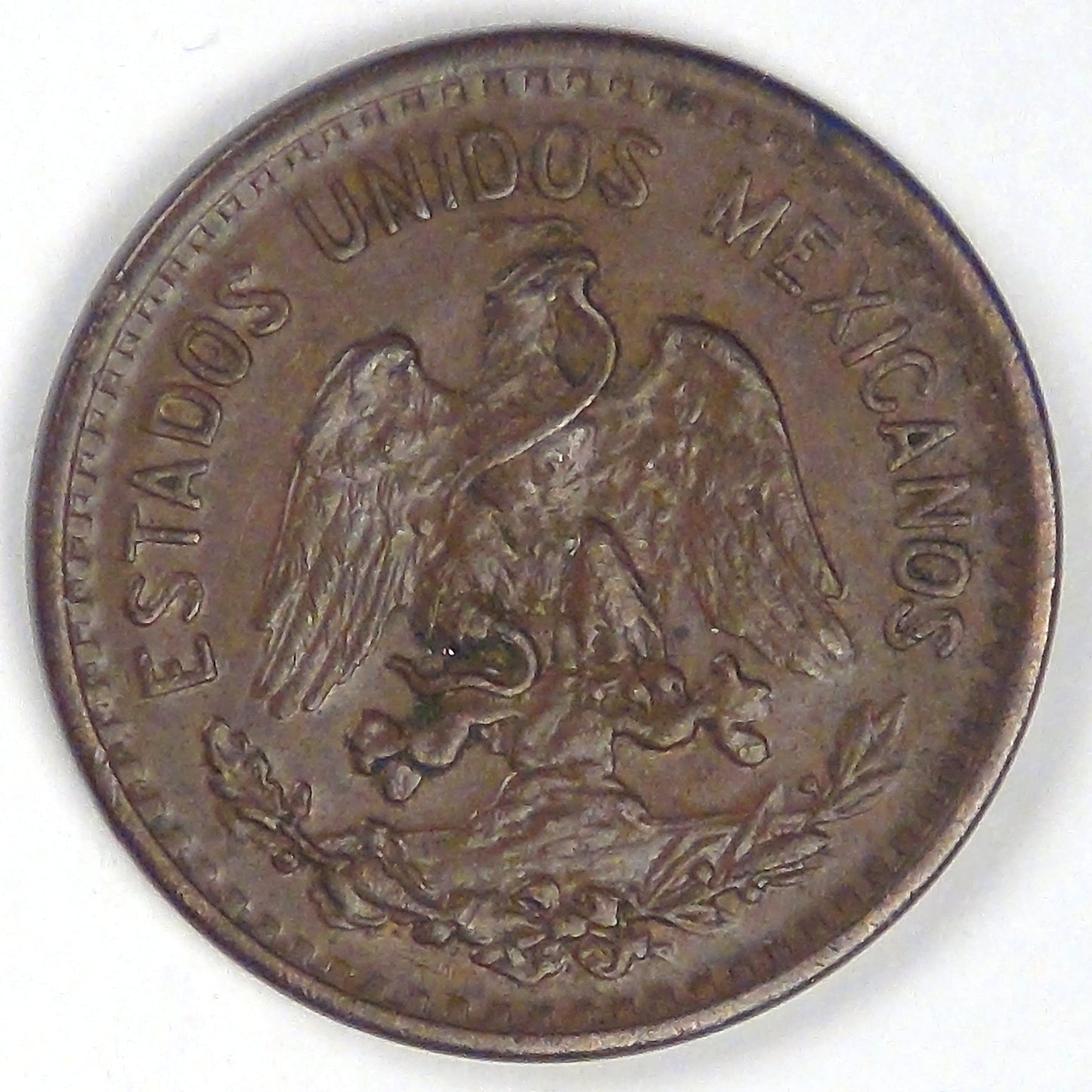 MEXICO - United Mexican States, 1910 Mo, Centavo, Choice Extra Fine