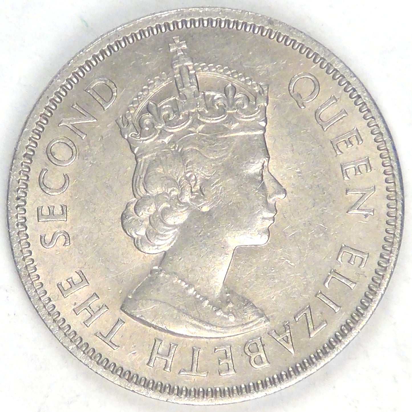 MALAYA AND BRITISH BORNEO - British Colony, Elizabeth II, 1961, 20 Cents, AU
