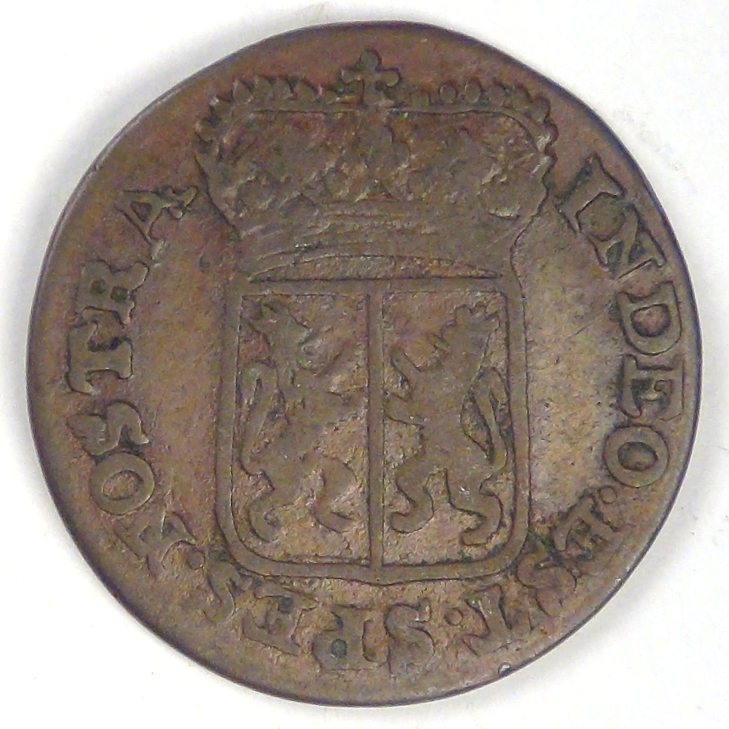 NETHERLANDS - Gelderland, Dutch Republic, 1793 Duit, Choice Fine