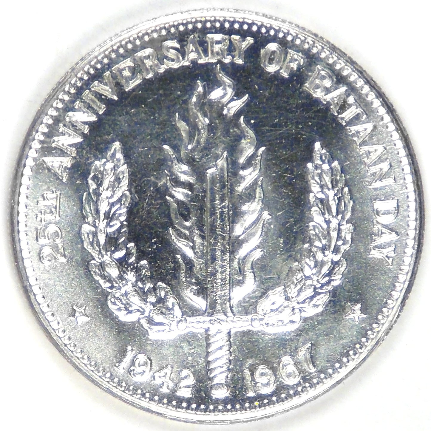 PHILIPPINES - Republic, 1967, Peso, Brilliant Uncirculated