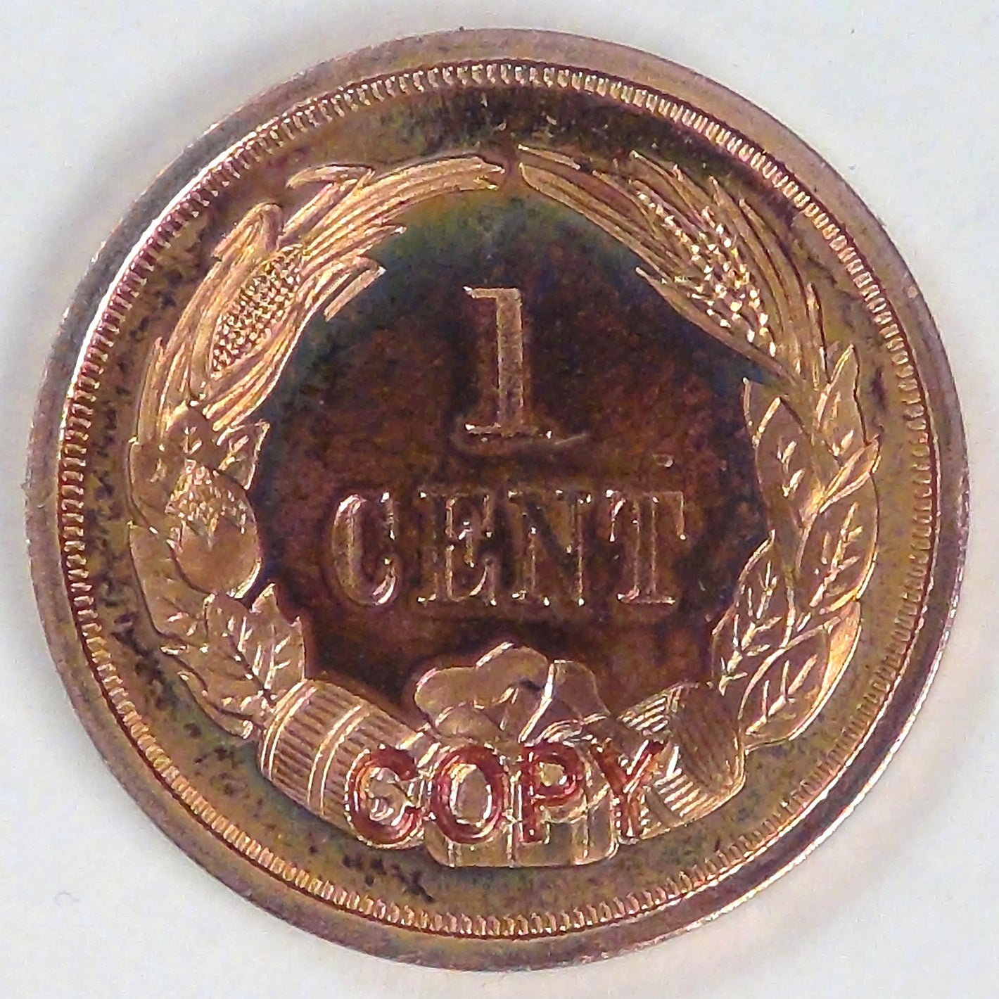 CONFEDERATE STATES OF AMERICA, 1861 Cent and Half Dollar, Gem Proof DCAM (Replicas)