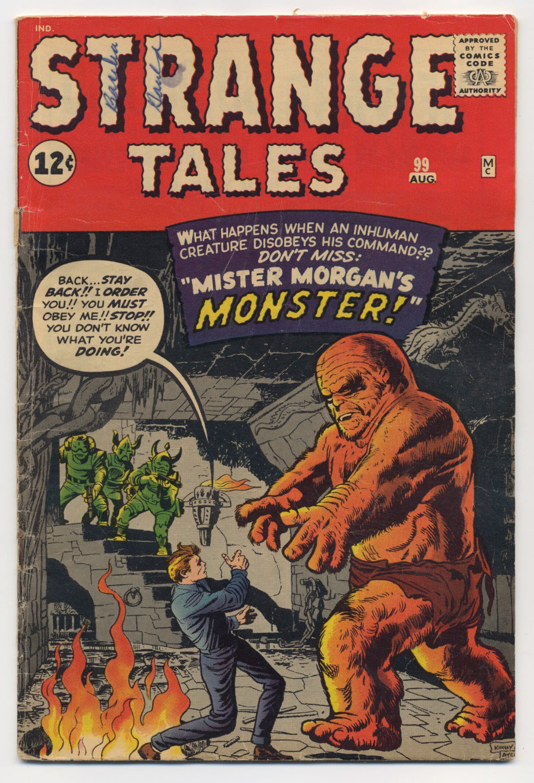 Strange Tales #99 (GD+)