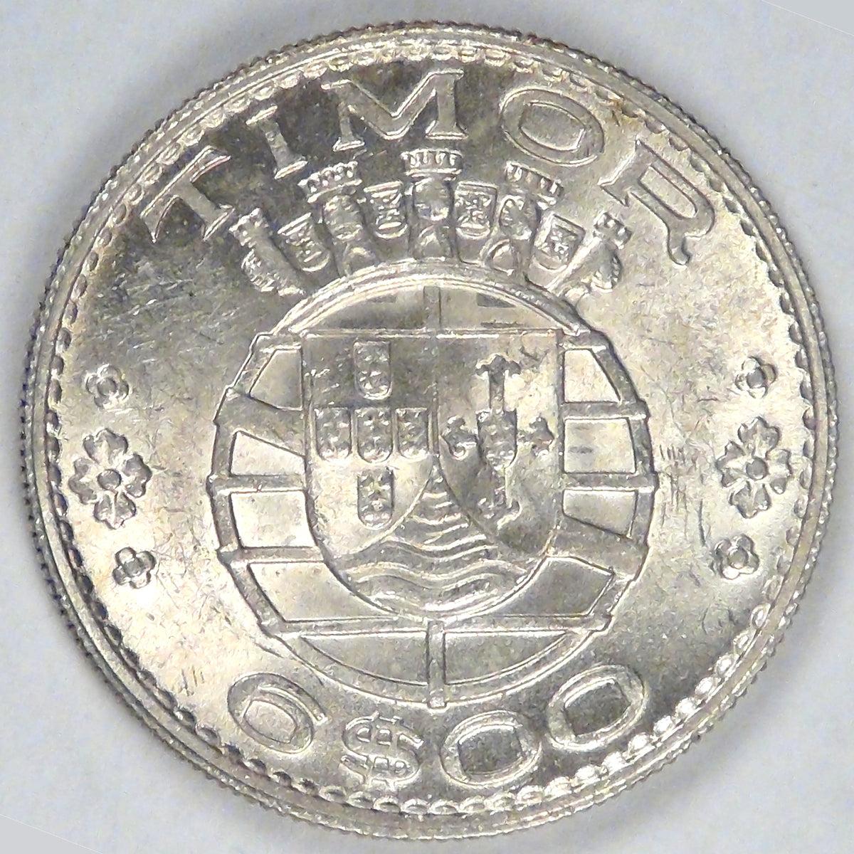 TIMOR - Portuguese Colony, 1958, 6 Escudos, BU / Choice AU